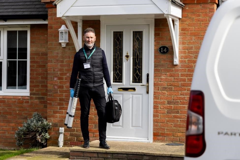 Surveyor prepared to carry out loft survey