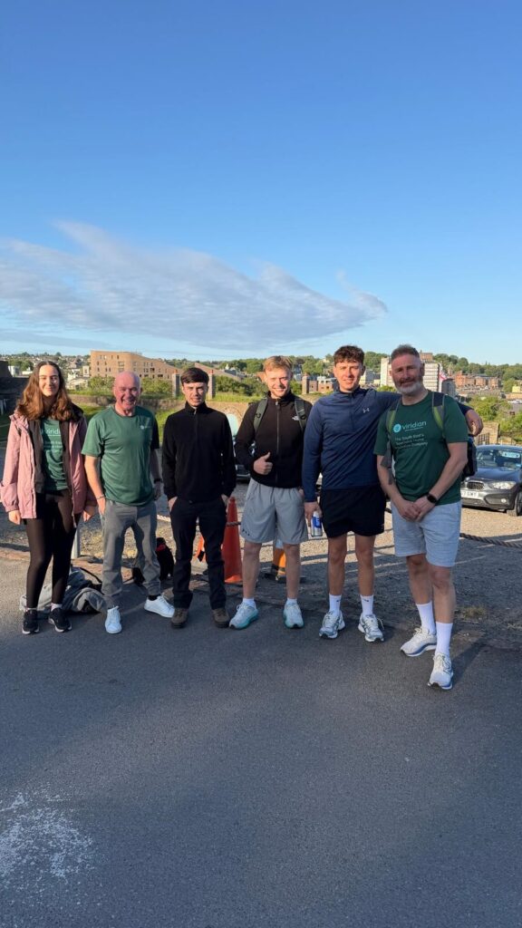 Viridian participating in the Kent Charity Trek 2026